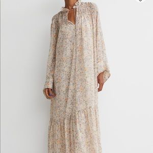 H&M Long Chiffon Dress